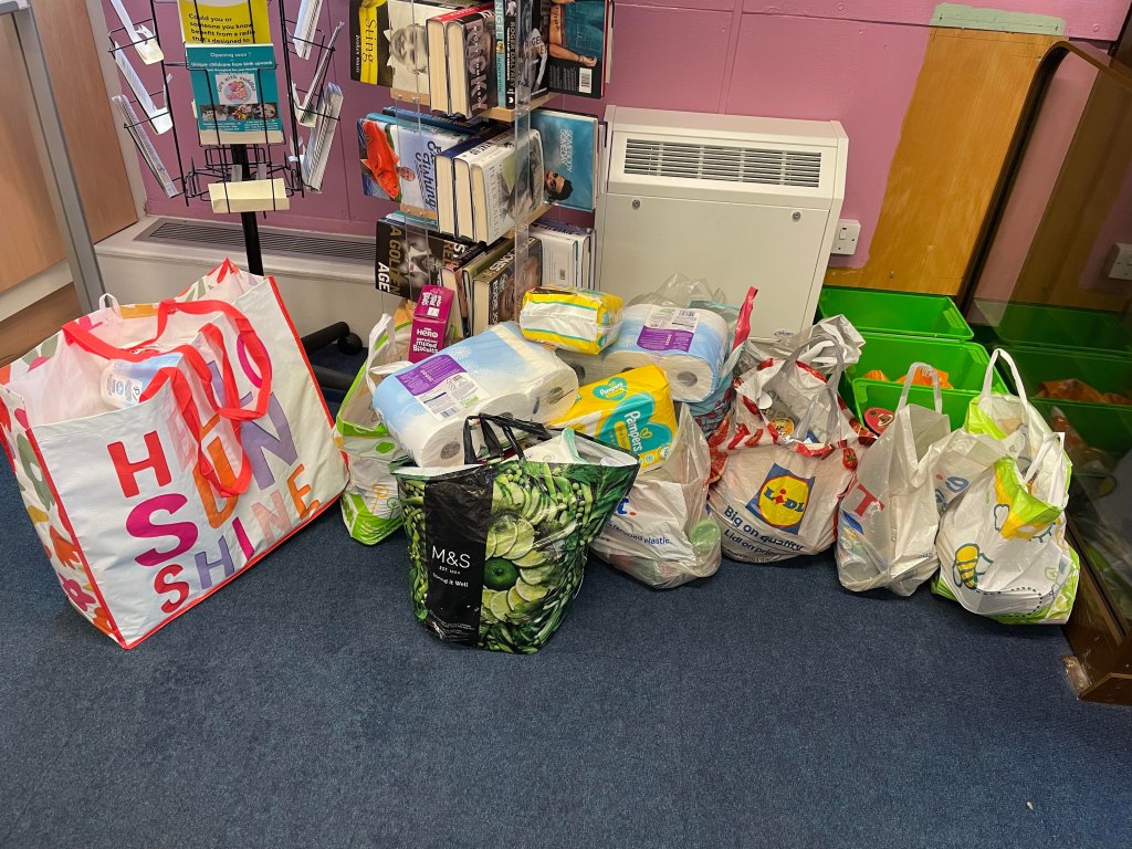 Food bank collection