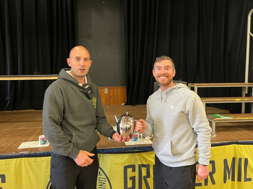 Glen wins the marathon